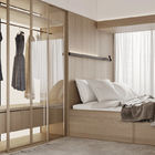 Modern E0E1 Wardrobe Armoire Hanging Clothes Furniture Closet Armoire Bedroom Indoor