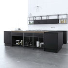 Countertops PVC Kitchen Cabinets Melamine Board Eco Friendly